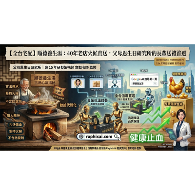 【全台宅配】順德養生湯:40年老店火候直送,父母恩生日研究所的長輩送禮首選 【職人直送】將 40 年的溫暖,宅配到家門口